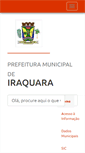 Mobile Screenshot of pmiraquara.ba.ipmbrasil.org.br